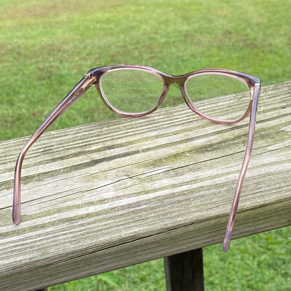Banana Republic glasses frames Vale Mauve pink translucent 50[]15 135 - Picture 11 of 14